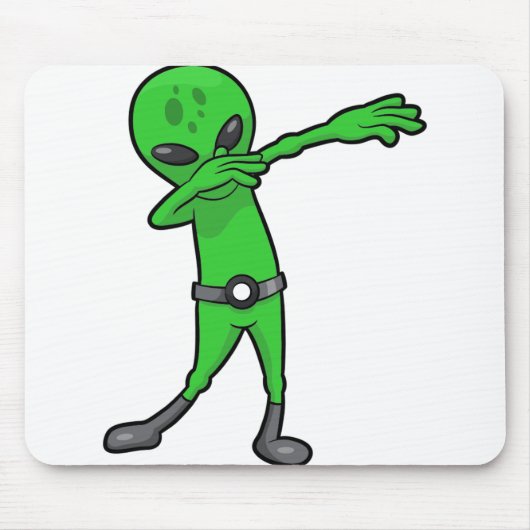 Tapis De Souris alien halloween dabbing (Devant)