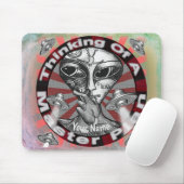 Tapis de souris Alien Master Plan (Avec souris)
