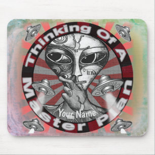 Tapis de souris Alien Master Plan
