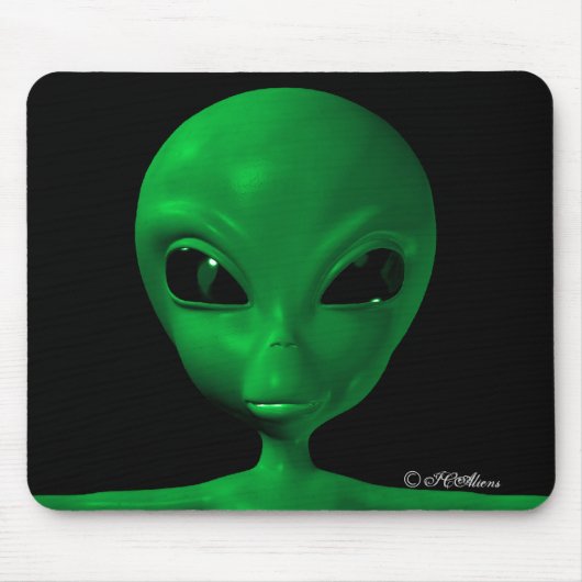 Tapis De Souris Alien mignon 14 d'ICAliens (Devant)