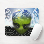 TAPIS DE SOURIS ALIEN MOUSEPAD (Avec souris)