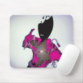 Tapis De Souris Alien Mousepad de dentelle (Avec souris)