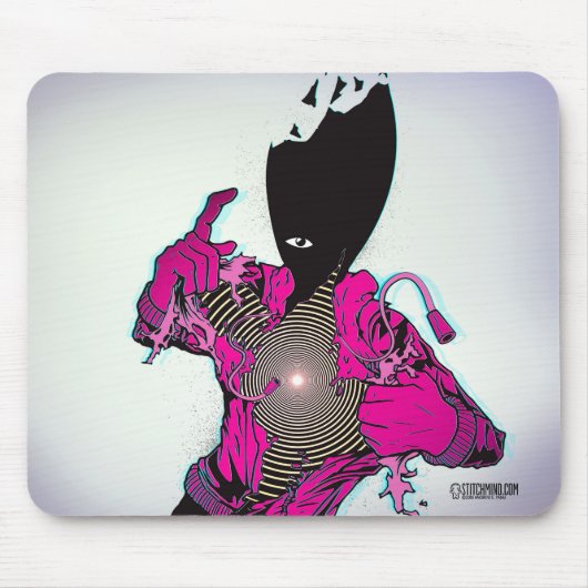 Tapis De Souris Alien Mousepad de dentelle (Devant)