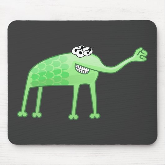 Tapis De Souris Alien Mousepad de Lisp (Devant)