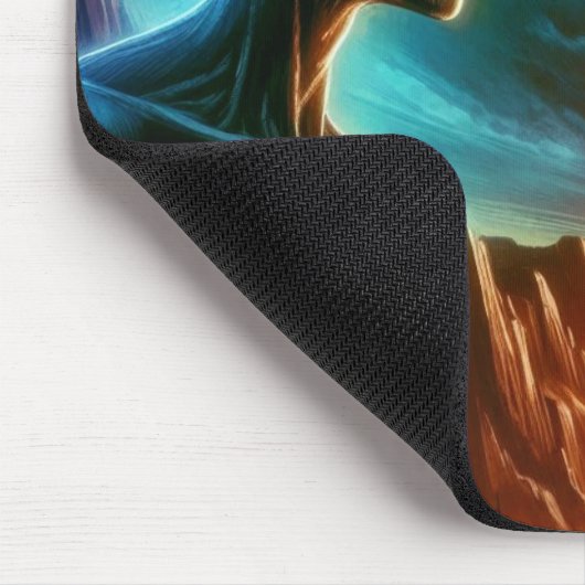 Tapis De Souris Alien spatial (Coin)