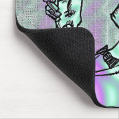 Tapis De Souris Alien Vert, Tin Man Pad (Coin)