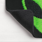 Tapis De Souris Alien, visage vert (Coin)