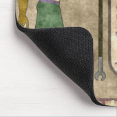 Tapis De Souris Aliens antiques Mousepad (Coin)