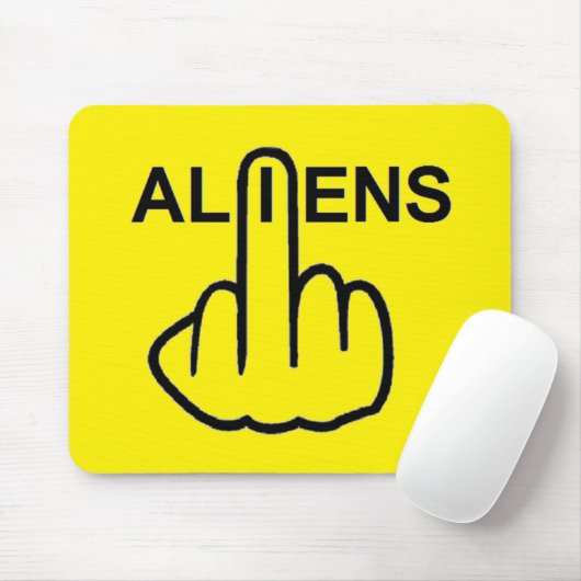 Tapis De Souris Aliens de Mousepad (Avec souris)