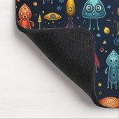 Tapis De Souris Aliens mignons (Coin)