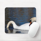 Tapis De Souris Alimentation des cygnes (Avec souris)