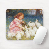 Tapis De Souris Alimentation des lapins (Avec souris)