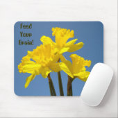 Tapis De Souris Alimentez votre cerveau ! mousepad Smart Kids Daff (Avec souris)