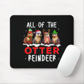 Tapis De Souris All Of The Otter Reindeer Santa Christmas Xmas Ott (Avec souris)