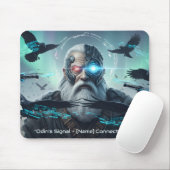 Tapis De Souris All-Seeing in the Cyber Desert (Avec souris)