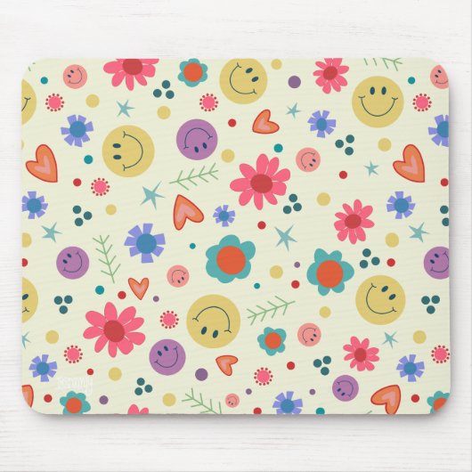 Tapis De Souris "All Smiles" Inspirivity Pad Souris (Devant)