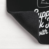 Tapis De Souris Allaitement de la mère soutien Citation Lactation (Coin)