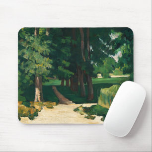 Tapis De Souris Allée du Jas de Bouffan, impression vintage de Céz