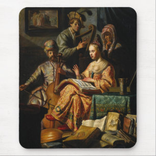 Tapis De Souris Allégorie musicale