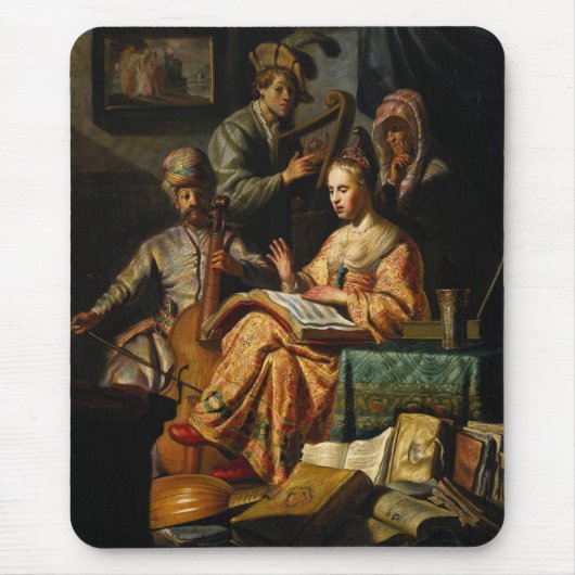 Tapis De Souris Allégorie musicale (Devant)