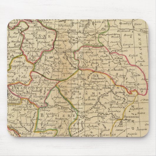Tapis De Souris Allemagne, Bohême (Devant)