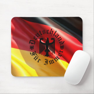 Tapis De Souris Allemagne/Deutschland Pour toujours/aigle noir/dra