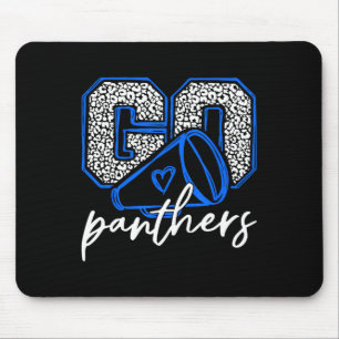 Tapis De Souris Aller Encourager Panthers Nom de l'école Sports Es