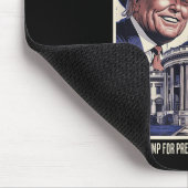 Tapis De Souris Aller Joe Funny Pro Trump &amp; Zombie Biden 2024 (Coin)