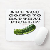 Tapis De Souris Allez-vous manger ces conserves au vinaigre ? (Avec souris)