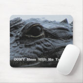 Tapis De Souris Alligator OEil Mousepad (Avec souris)