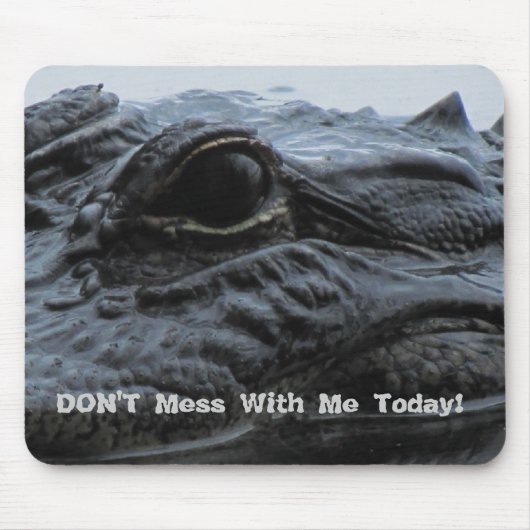 Tapis De Souris Alligator OEil Mousepad (Devant)