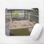 Tapis De Souris Alligators Qui Mènent Dans Le Souris Solaire (Avec souris)