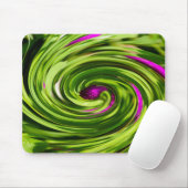Tapis De Souris Allium Abstrait (Avec souris)
