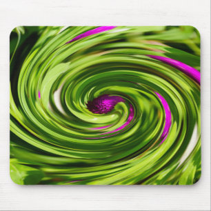 Tapis De Souris Allium Abstrait