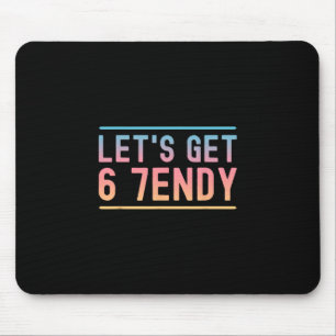 Tapis De Souris Allons 6 7endy Drôle Six Sept Mème Humour Aura 