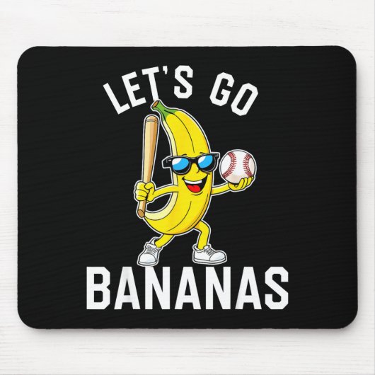 Tapis De Souris Allons banane (Devant)