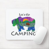 Tapis De Souris Allons camper (Avec souris)