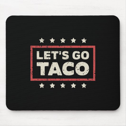 Tapis De Souris Allons-y Taco (Devant)