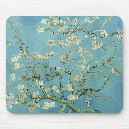 Tapis De Souris Almond Blossom par Van Gogh (Devant)