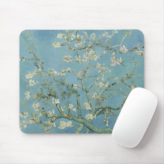 Tapis De Souris Almond Blossoms by Vincent Van Gogh (Avec souris)