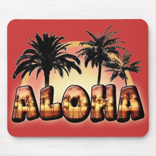 Tapis De Souris Aloha (Devant)