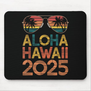 Tapis De Souris Aloha Hawaii 2025 Parfait Pour Voyage D'Été Plage 