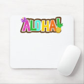 Tapis De Souris Aloha Hawaii Hawaii Île Hawaiian Surf Tropical (Avec souris)