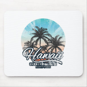Tapis De Souris Aloha Hawaii Hawaii Tee Beach Costume de vacances