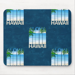 Tapis De Souris Aloha Hawaii Iles d'été