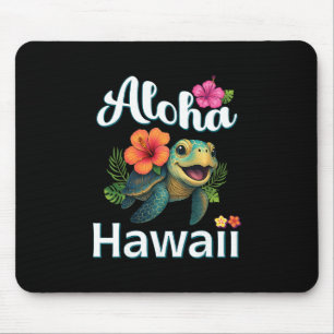 Tapis De Souris Aloha Hawaii Tortue Île Hawaïenne Enfants Tout-Pet