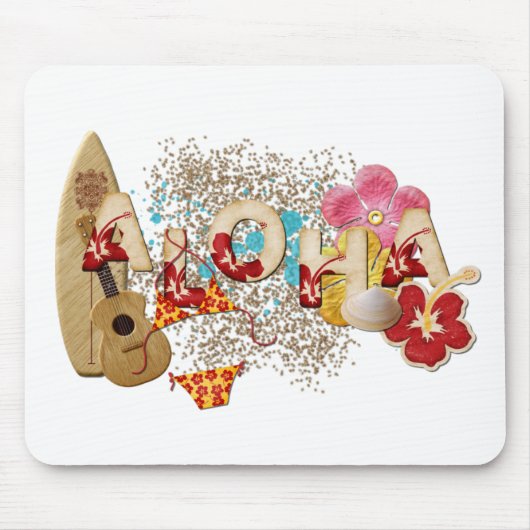 Tapis De Souris Aloha Mousepad (Devant)