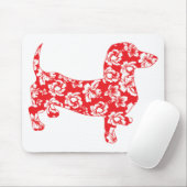 Tapis De Souris Aloha Red Doxies (Avec souris)