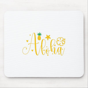 Tapis De Souris Aloha -Surfer- Palms -Tropical- Retro-Beach-Amusan