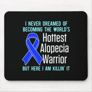 Tapis De Souris Alopecia Aware Hair Loss Warrior Hottest Survi